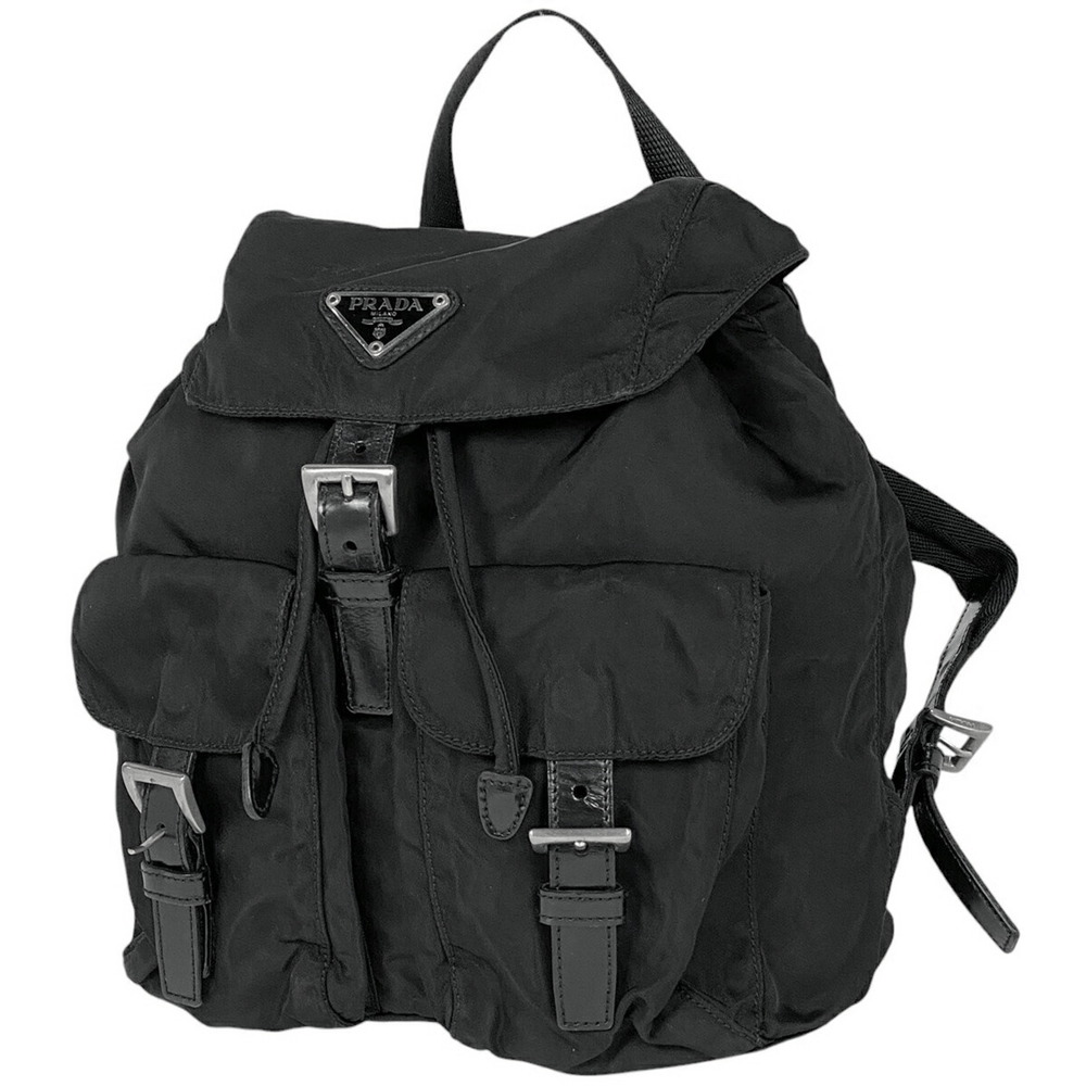 Prada Daypack Nylon Backpack Black - image 1